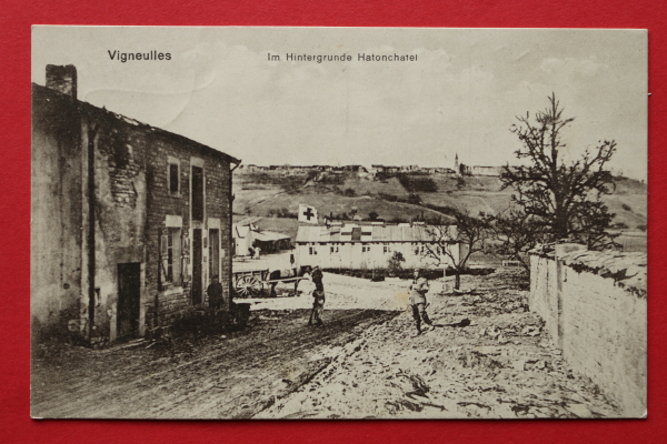 Ansichtskarte AK Vigneulles 1917 Hatonchatel Lazarett WKI Frankreich France 55 Meuse